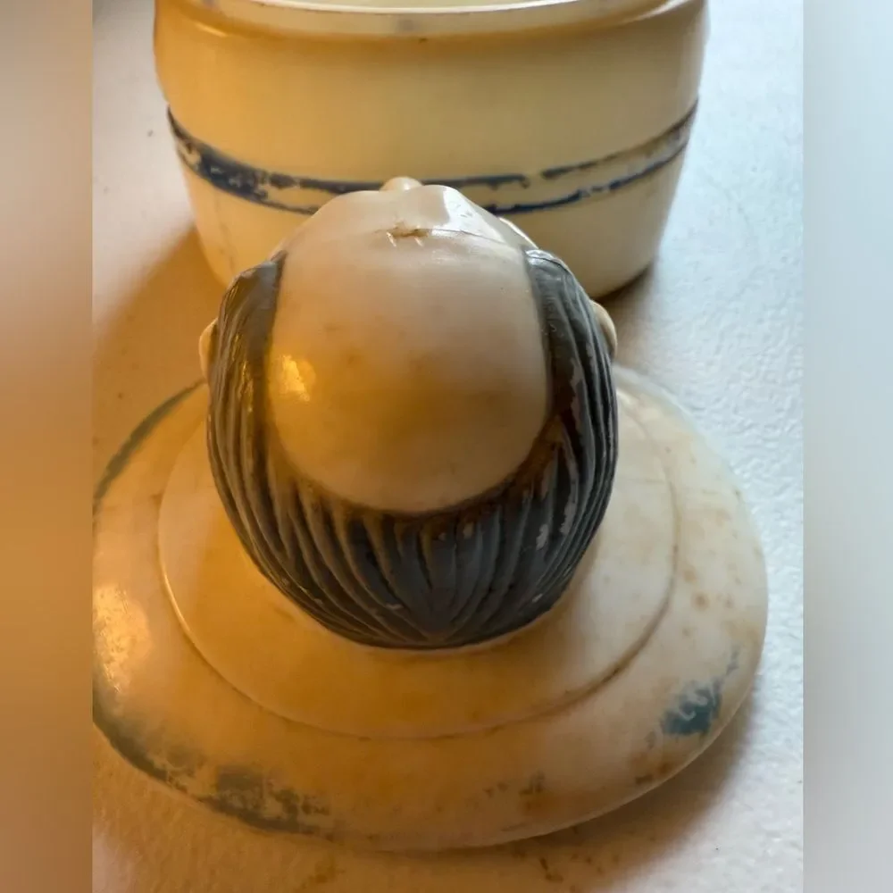 Vintage Denture Holder Chopper Hopper Plastic Bathroom teeth container